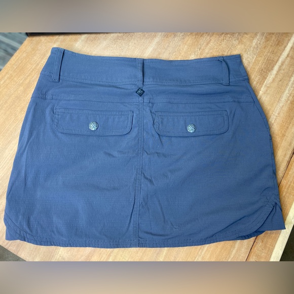 PRANA Dark Gray Athletic Skort Size: 2 - Picture 5 of 9
